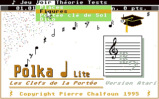 Polka Lite atari screenshot